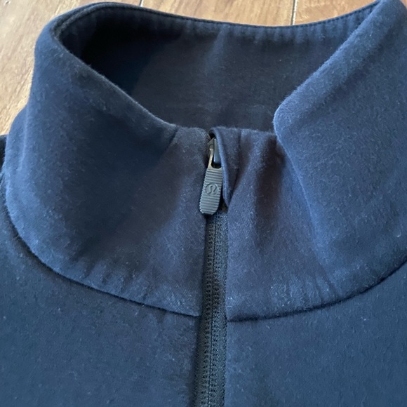 🍋 Lululemon Women’s Size 8 Black Full Zip Sweater - Picture 3 of 7